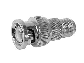 Adaptateur fiche f bnc mâle connecteur raccord coaxial cbnc12 ECLATS DESTOCKAGE
