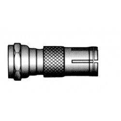Adaptateur fiche f male vers connecteur coaxial tv femelle cof394a ECLATS DESTOCKAGE