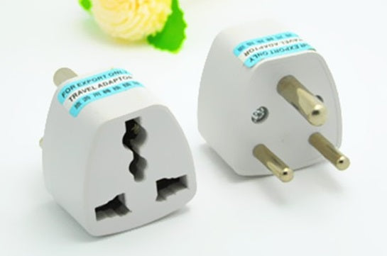 Adaptateur fiche sud-africaine de type M vers prise de terre macau malaysie mozambique - ECLATS DESTOCKAGE