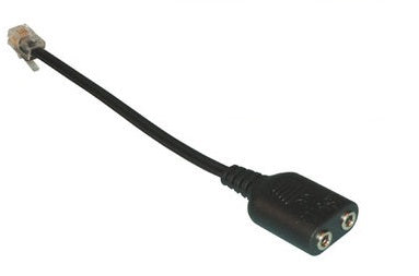 Adaptateur jack casque telephone rj2 rj9 3,5mm microphone micro pour cisco ip voip ECLATS DESTOCKAGE