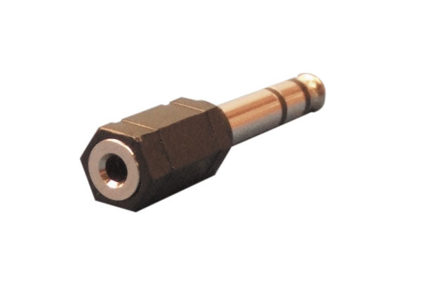 Adaptateur jack femelle ø3.5 vers jack mâle ø6.35 ac 007 - ECLATS DESTOCKAGE