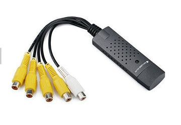 Adaptateur portable dvr 4 canaux quadra raccordement 4 camera vidéo cctv capture easycap002 ECLATS DESTOCKAGE