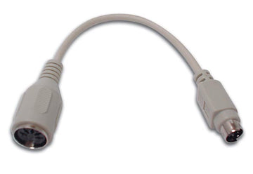 Adaptateur PS/2 pour clavier mini din male - din5 femelle 5410329218911 ECLATS DESTOCKAGE
