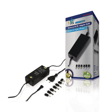 Adaptateur secteur universel 5v 6v 7.5v 9v 12v 13.5v 15v dc 2.4A - 3A p.sup.eu36w ECLATS DESTOCKAGE