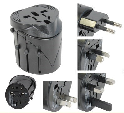 Adaptateur secteur voyage australie chine israël danemark italie suisse royaume-uni etats-uni europe - ECLATS DESTOCKAGE