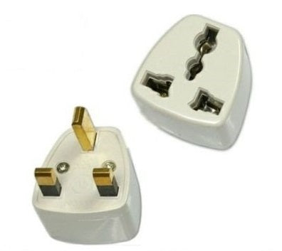 Adaptateur secteur voyage uk prise electrique europeenne vers fiche anglaise - ECLATS DESTOCKAGE