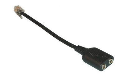Adaptateur telephone casque rj2 rj9 jack 3,5mm micro pour cisco ip voip microphone ECLATS DESTOCKAGE