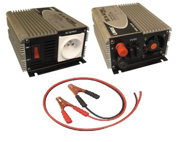 Adaptateur transformateur de tension convertisseur alimentation 24V-220V 300W - ECLATS DESTOCKAGE