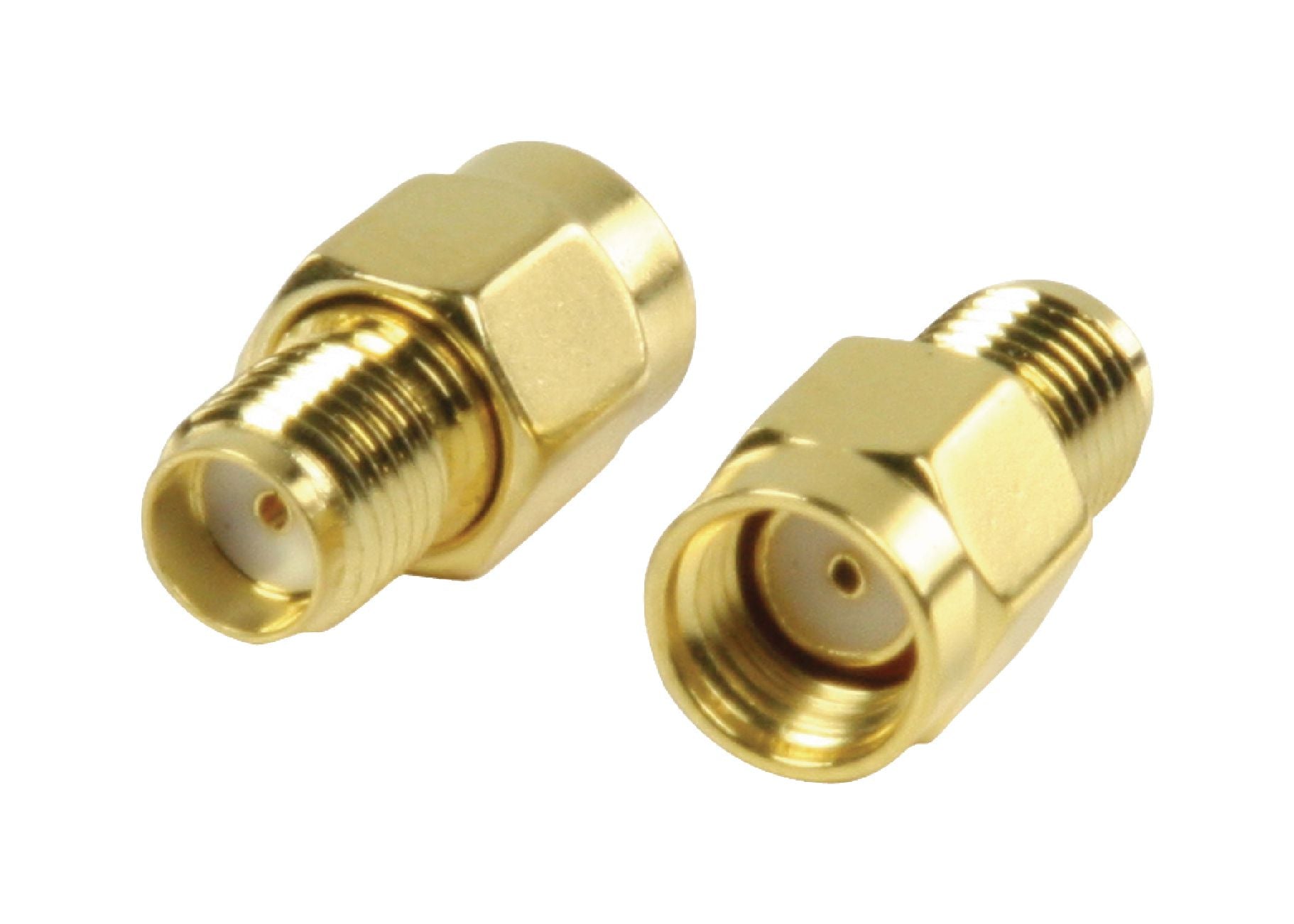 Adaptateur transforme RP SMA mâle en SMA femelle ECLATS DESTOCKAGE