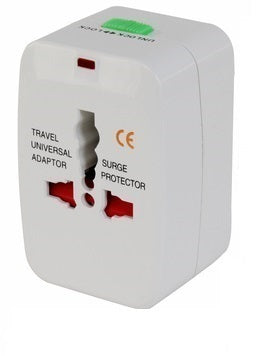 Adaptateur universel 150 pays voyage secteur prise electrique italie espagne europe usa uk australie - ECLATS DESTOCKAGE