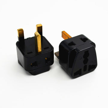 Adaptateur Universel AU US EU vers fiche UK 2 in 1 International Charger alimentation voyage - ECLATS DESTOCKAGE
