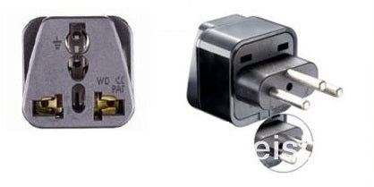 Adaptateur universel bresil suisse et liechtenstein jordanie madagascar rwanda maldives prise europe - ECLATS DESTOCKAGE