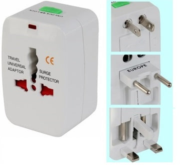 Adaptateur universel prise secteur electrique voyage 150 pays italie espagne europe usa uk australie - ECLATS DESTOCKAGE