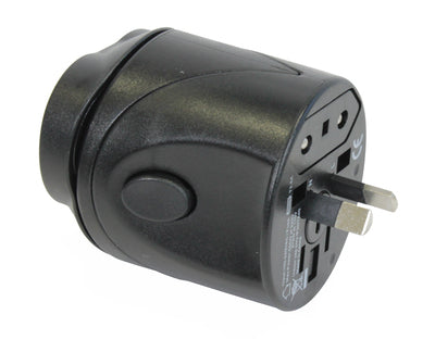Adaptateur universel  voyage 150 pays usb amérique japon chine royaume-uni irlande europe corée - ECLATS DESTOCKAGE