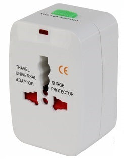 Adaptateur universel voyage secteur prise electrique 150 pays italie espagne europe usa uk australie - ECLATS DESTOCKAGE