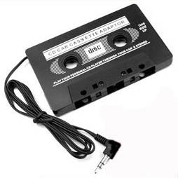 Adaptateur voiture 12v cd/mp3/md auto cassette lecteur cd ipd cassette10 dvd mp3 ipod nano clp 003 ECLATS DESTOCKAGE