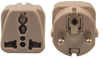 Adaptateur voyage europe prise secteur anglaise uk allemagne suisse italie australie japon canada - ECLATS DESTOCKAGE