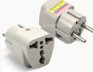 Adaptateur voyage secteur prise anglaise allemagne europe uk suisse italie australie japon canada - ECLATS DESTOCKAGE