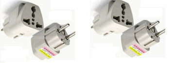 Adaptateur voyage universelle monde entier 150 pays - ECLATS DESTOCKAGE