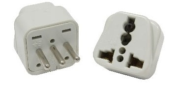Adaptateur voyage uruguay 10a 250v fiche electrique italie vers prise europe convertisseur - ECLATS DESTOCKAGE