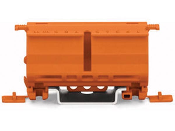 Adaptateur wago fixation sur rail iso pour connecteurs compact wago de 2 à 5 pôles wg222500 ECLATS DESTOCKAGE