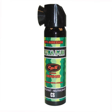 Aerosol defense gaz paralysant poivre bombe lacrymogène 75ml securite repousse chien police ECLATS DESTOCKAGE
