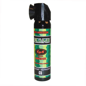 Aerosol gaz paralysant poivre 75ml repousse chien pepper spray police securite bombe lacrymogène ECLATS DESTOCKAGE