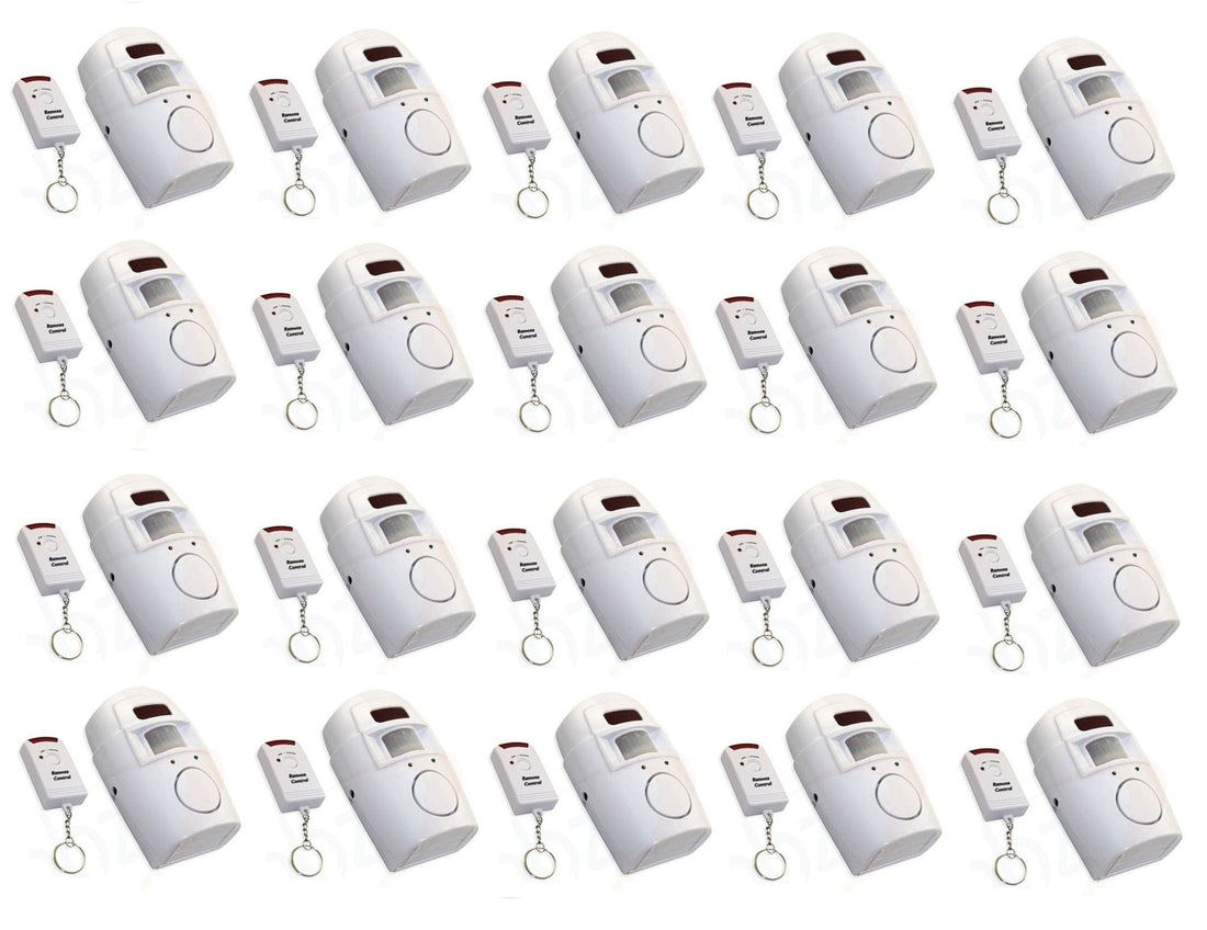 20 Alarme detecteur ir de mouvement autonome 20 télécommande et sirene st205 volumétrique infrarouge ECLATS DESTOCKAGE