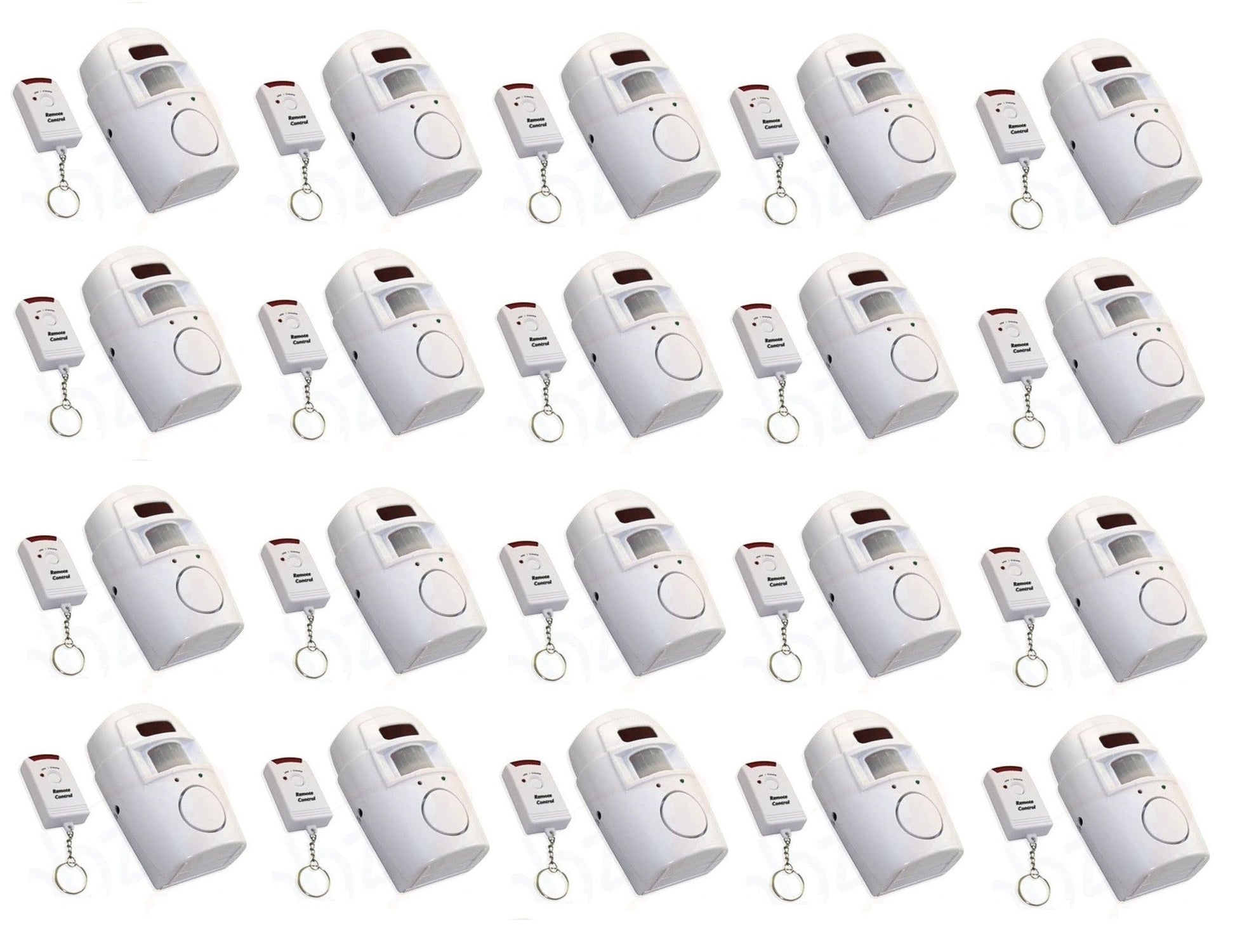 20 Alarme detecteur ir de mouvement autonome 20 télécommande et sirene st205 volumétrique infrarouge ECLATS DESTOCKAGE