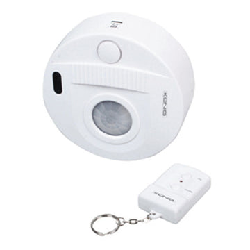 Alarme detecteur mouvement volumetrique sec-apc10 infrarouge securite plafond telecommande radio ECLATS DESTOCKAGE