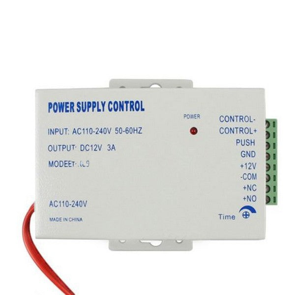 Alimentation 110v 220v 12v 3a controle acces alim temporisation serrure ego k80 - ECLATS DESTOCKAGE
