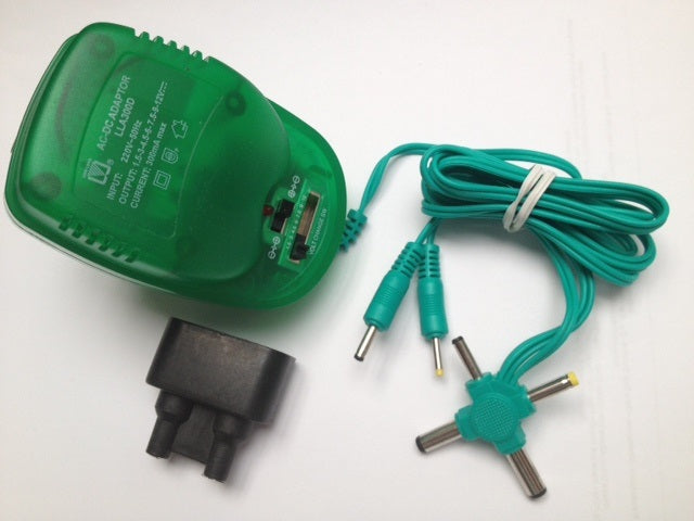 Alimentation 220v 300ma 3v 4.5v 6v 7.5v 9v 12v 3 12vcc bloc secteur ECLATS DESTOCKAGE