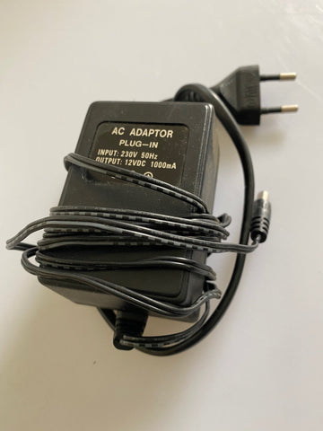 Alimentation 220v ca 12v cc dc 1a pour camera video sans fil poptron 900mhz ECLATS DESTOCKAGE