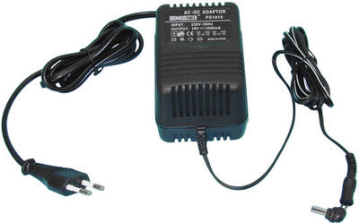 Alimentation 230v 18v 1a connecteur 2.1 x 5.5mm adaptateur secteur electrique 240vca/18vcc 1000ma ECLATS DESTOCKAGE