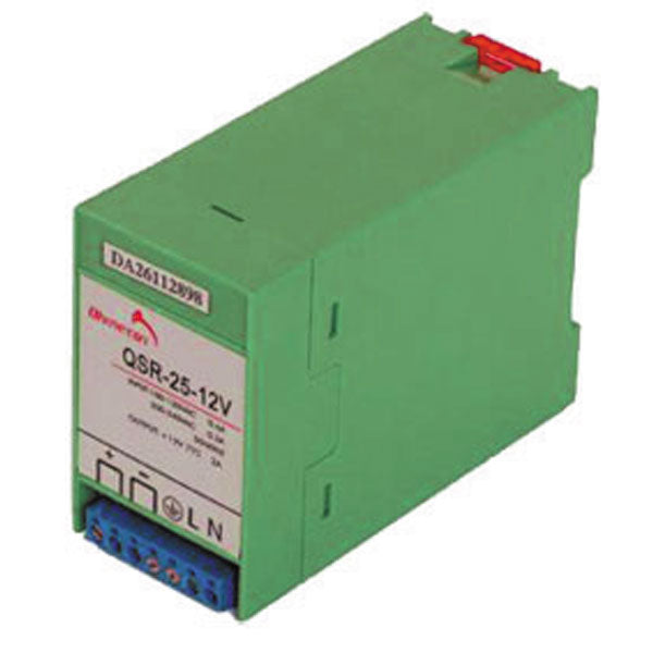 Alimentation 230v 240v rail din 12v 2a 25w 110v 220v 2.5 qsr-25-12 90 264v alim a decoupage - ECLATS DESTOCKAGE