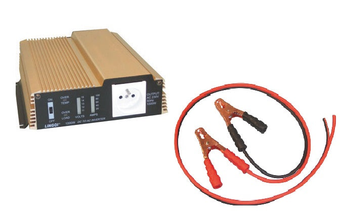 Alimentation 24v 220v convertisseur 24vcc vers 220vca 230v 1000w crete 1500w 2000w - ECLATS DESTOCKAGE