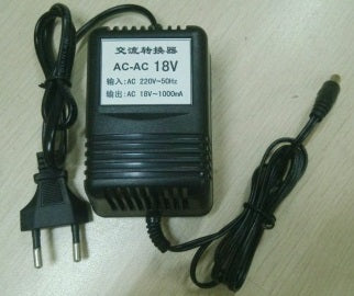 Alimentation bloc secteur 220v 230v 240v ca 18v ca 1a 18vca/1000ma non regulé ECLATS DESTOCKAGE