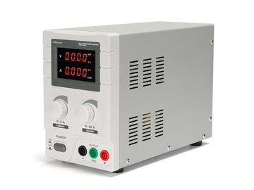 Alimentation de laboratoire afficheur led 0 à 30v cc 1a 2a 3a 4a 5a max double labps3005 - ECLATS DESTOCKAGE