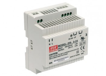 Alimentation din rail 220v 24v 30w 0.5a 0.8a 1a 1.1a 1.25a dr-30-24 230v 240v 24vcc alim ECLATS DESTOCKAGE