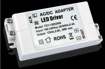 Alimentation driver led acdc 12v 110v 220v 1a 1.5a 2a 24w 2000ma alim secteur ECLATS DESTOCKAGE