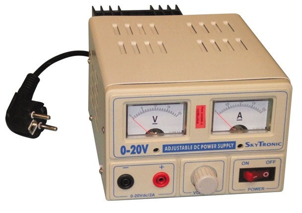 Alimentation electrique labo 220v 0 15vcc 2a 1v 2v 3v 4v 5v 6v 7v 8v 9v 10v 11v 12v 13v 14v 15v - ECLATS DESTOCKAGE