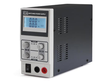 Alimentation labo reglable dc lab 0-30 v / 0-10 a max avec ecran lcd labps3010sm alim laboratoire - ECLATS DESTOCKAGE