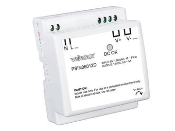 Alimentation rail din 110v 220v 60w 12v 5a 120v 240v 85 à 264vca 12vcc compatible 1a 2a 3a 4a ECLATS DESTOCKAGE