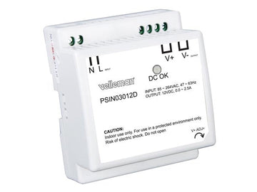 Alimentation rail din 30w 85 à 264vca 12vcc 12v 2a 230v 1a 1.2a 1.5a 1.8a 240v 110v 220v ECLATS DESTOCKAGE