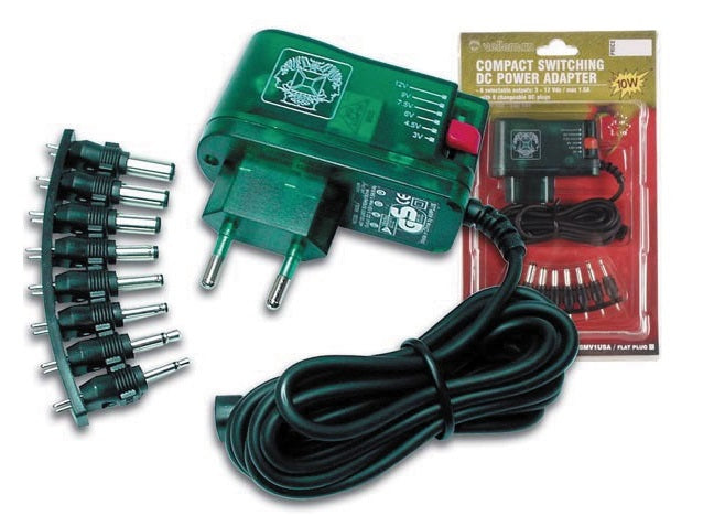 Alimentation universelle 10w 110v 220v 1.5a pssmv1 3v 4.5v 6v 7.5v 9v 12v alim compacte secteur ECLATS DESTOCKAGE