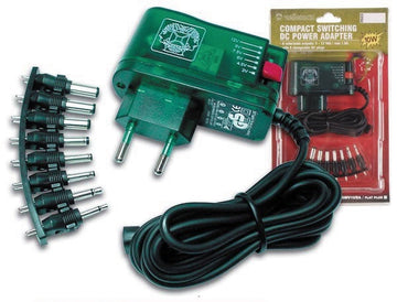 Alimentation universelle 110v 220v 10w 1.5a 3v 4.5v 6v 7.5v 9v 12v alim compacte secteur ECLATS DESTOCKAGE
