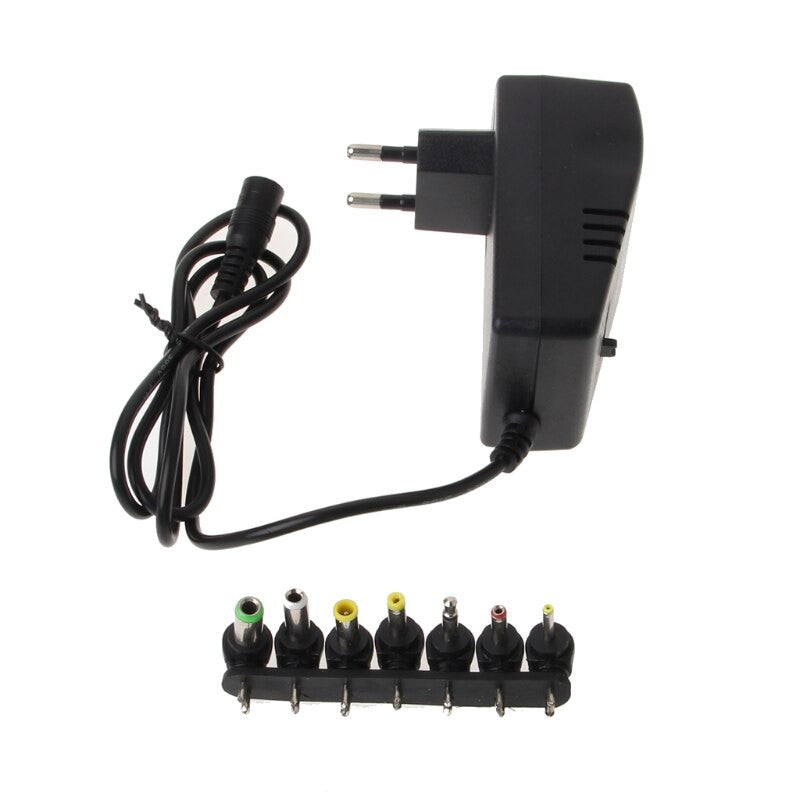 Alimentation universelle 220v 3V 4.5V 5V 6V 7.5V 9V 12V usb 5v 2.1A 7 fiches ECLATS DESTOCKAGE