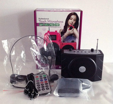 Amplificateur 15w ku-898 portable de voix micro casque FM usb/micro-sd radio megaphone microphone ECLATS DESTOCKAGE