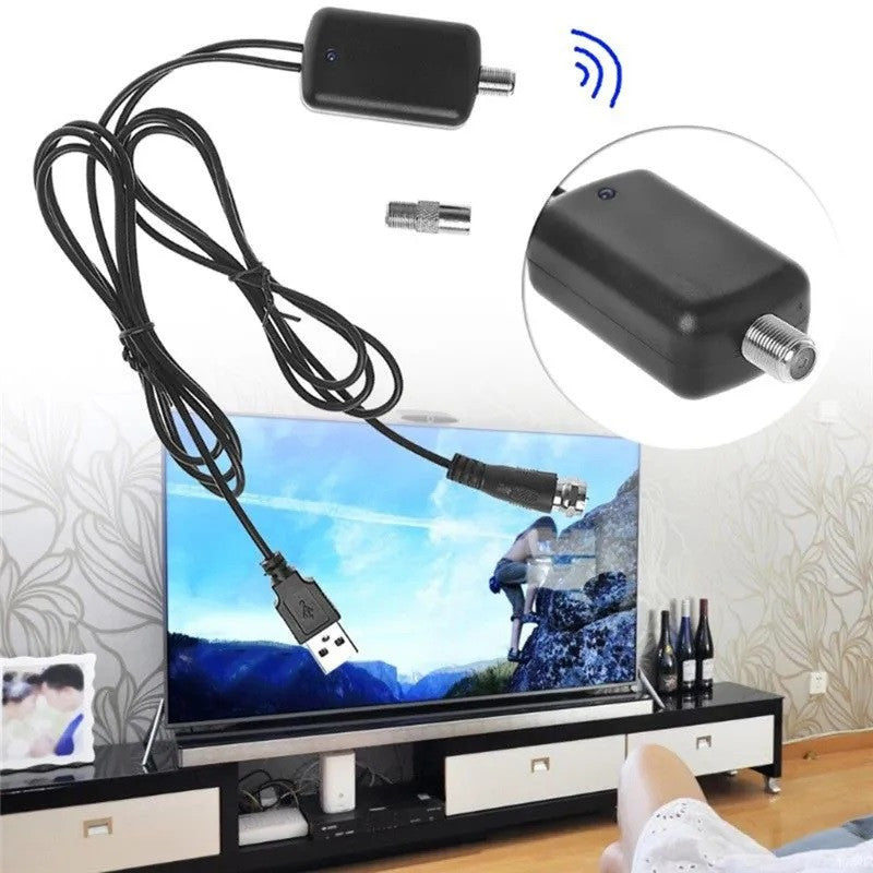 Amplificateur de signal usb 5V 6V CATV HDTV 25DB 45-862 MHz canal HD pour antenne tnt active ECLATS DESTOCKAGE
