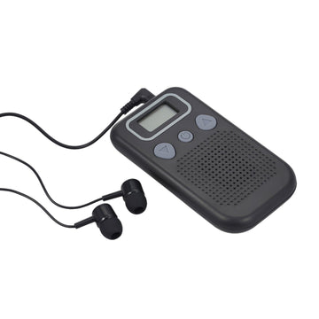 Amplificateur de son a distance auditif digital écoute discrete 2 oreillettes ECLATS DESTOCKAGE